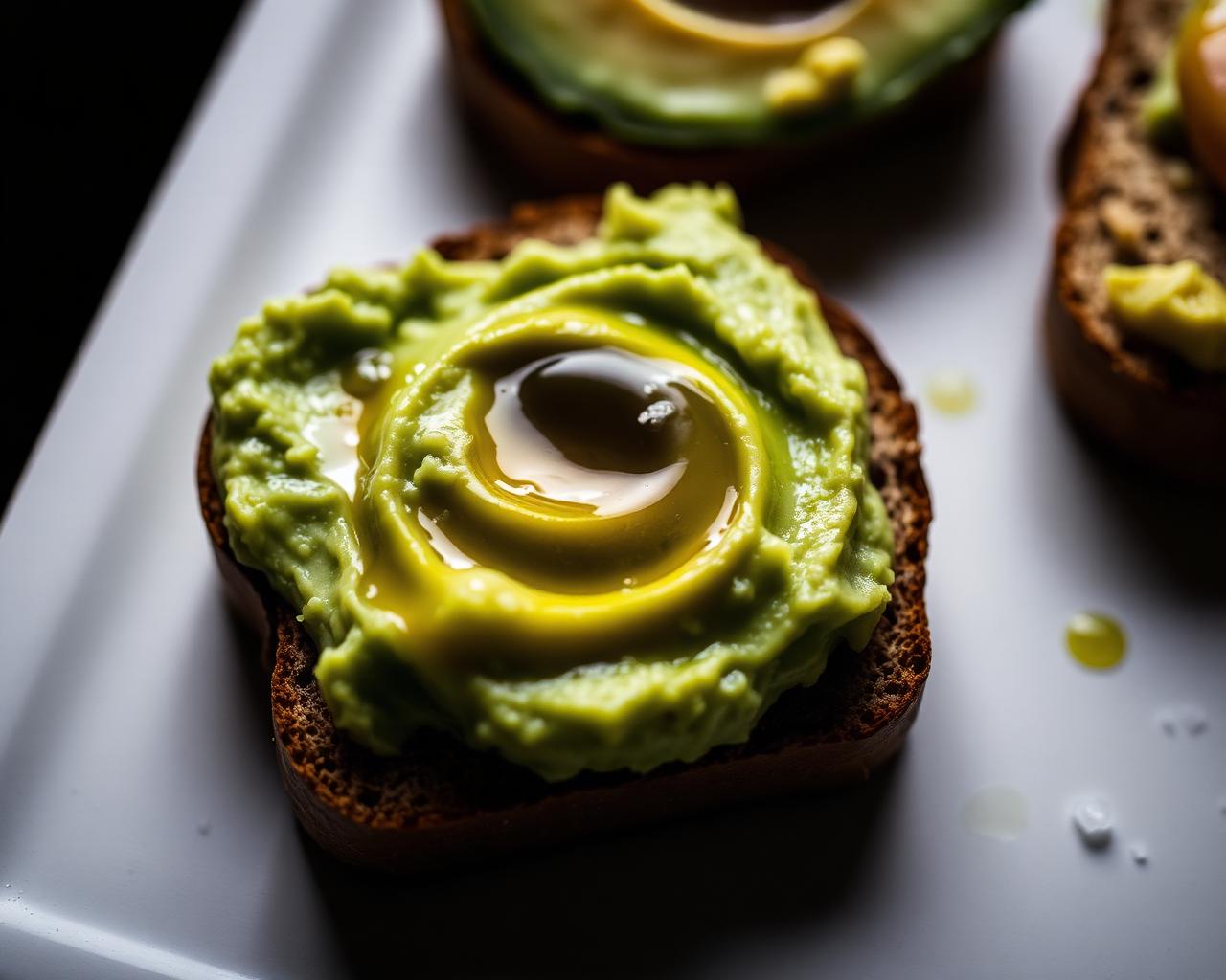 The only avocado toast worth posting — Finishing recipe